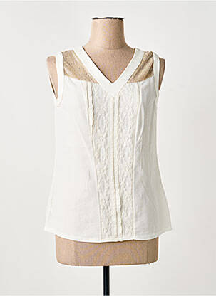 Top alb MERI & ESCA femeie