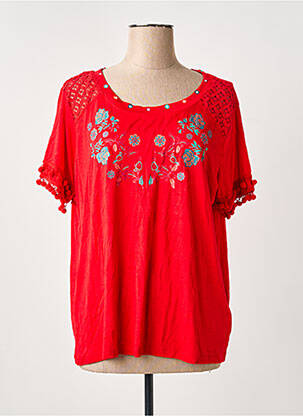 Tricou roșu COLINE femeie