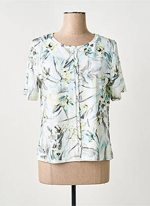 Tricou elasticitate mâneci scurte verde FRANK WALDER femeie