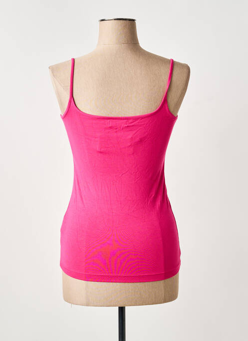 Maiou elasticitate fără mâneci roz VIRIATO femme