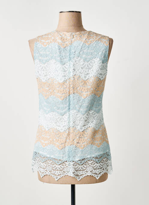 Top croială cambrată fără mâneci albastru GREGORY PAT femme