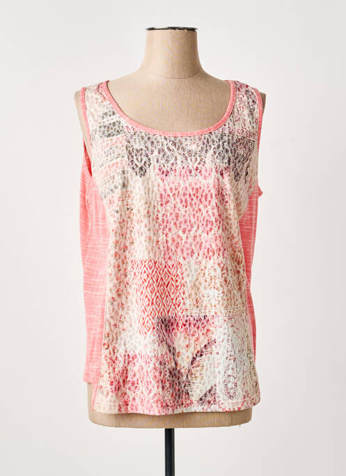 Maiou croială dreaptă fără mâneci roz BARBARA LEBEK femme