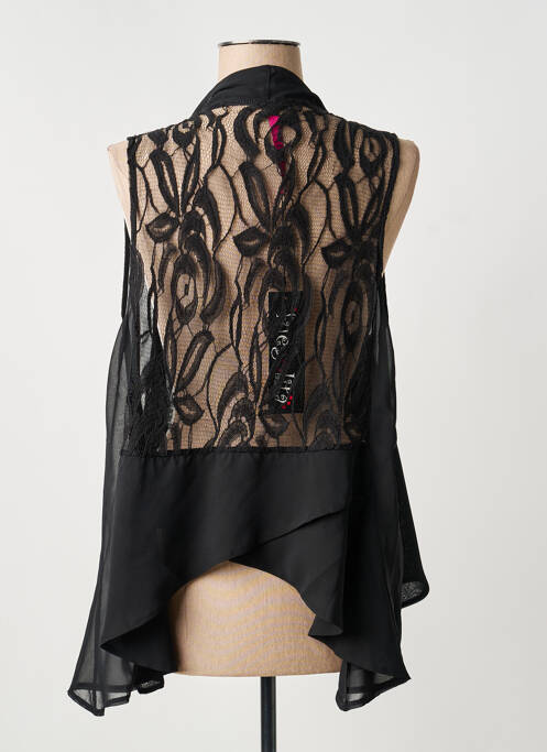 Jachete casual croială dreaptă negru FUEGOLITA femme