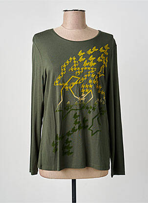 Top verde BARBARA LEBEK femeie