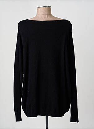 Pulover elasticitate mâneci lungi negru TRIPODE femeie