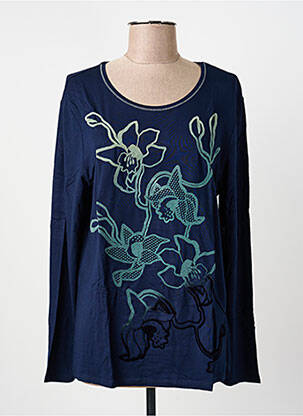 Top albastru BARBARA LEBEK femeie