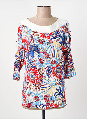 Top roșu GUY DUBOUIS femeie