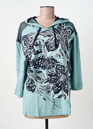 Hanorac cu glugă albastru BARBARA LEBEK femeie