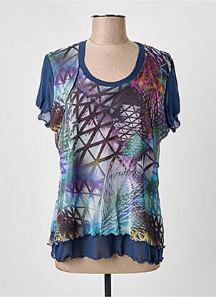 Top albastru GUY DUBOUIS femeie