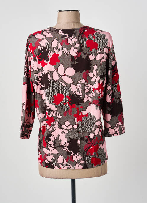 Top țesătură jersey mâneci lungi roz FRANK WALDER femme