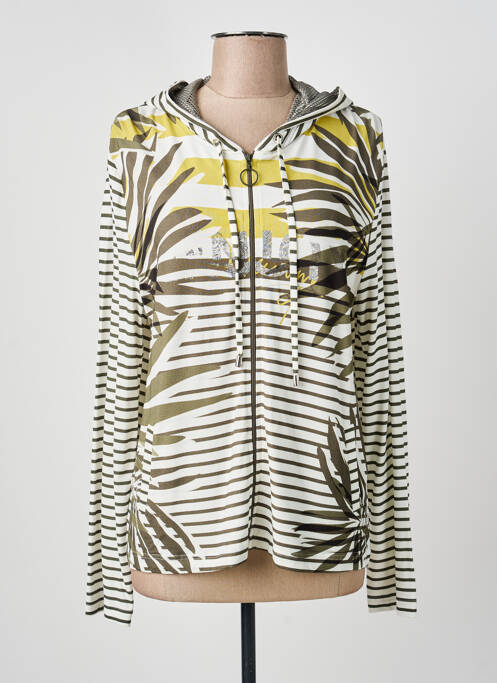 Jachete casual guler rotund verde FRANK WALDER femme