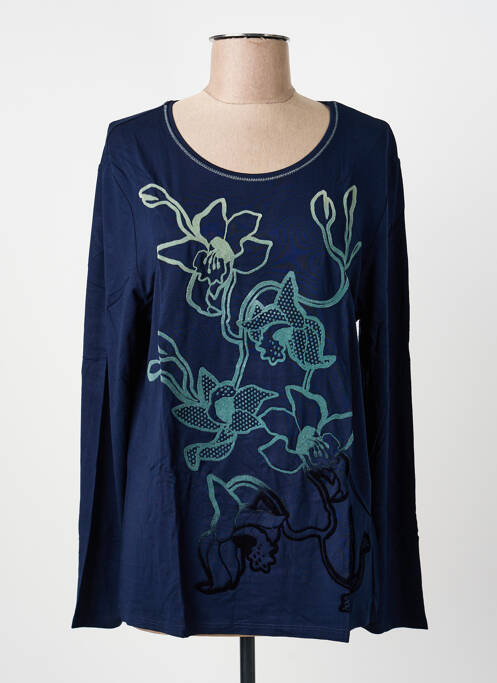 Top albastru BARBARA LEBEK femeie