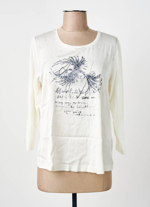 Top imprimeu fantezie mâneci lungi bej RABE femme