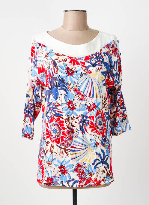 Top elasticitate mâneci lungi roșu GUY DUBOUIS femme