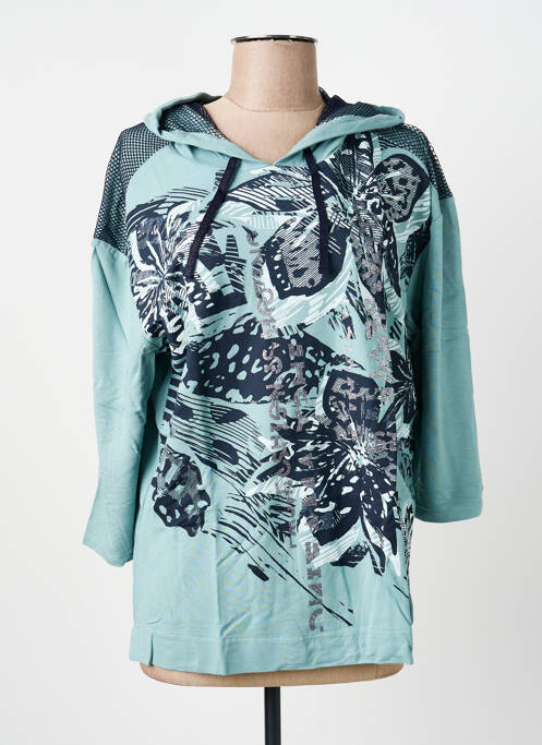 Hanorac cu glugă albastru BARBARA LEBEK femeie