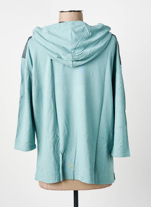 Hanorac cu glugă albastru BARBARA LEBEK femeie