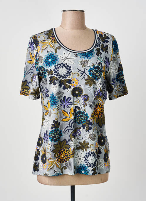 Top țesătură jersey mâneci scurte gri BETTY BARCLAY femme