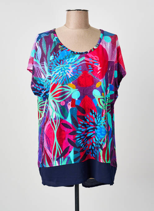 Top albastru DOLCEZZA femeie