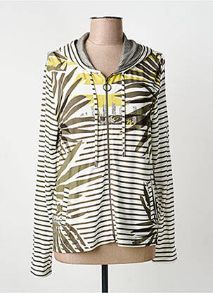 Vestă cu mâneci lungi verde FRANK WALDER femeie