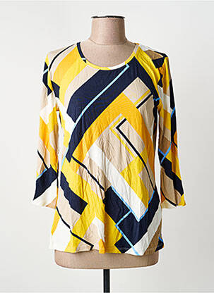 Tricou mâneci 3/4 mâneci 3/4 galben BETTY BARCLAY femeie