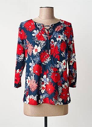 Tricou mâneci 3/4 mâneci 3/4 roșu FRANK WALDER femeie