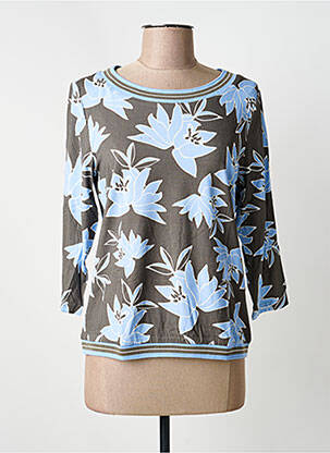 Tricou mâneci 3/4 mâneci 3/4 gri FRANK WALDER femeie
