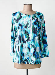 Tricou mâneci 3/4 mâneci 3/4 albastru RABE femme