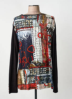 Tricou mâneci lungi mâneci lungi negru DOLCEZZA femeie