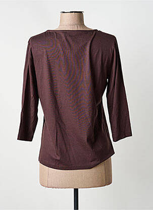 Tricou mâneci 3/4 mâneci 3/4 maro FRANK WALDER femeie