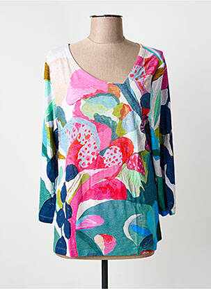 Tricou mâneci 3/4 mâneci 3/4 roz DOLCEZZA femeie