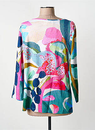 Tricou mâneci 3/4 mâneci 3/4 roz DOLCEZZA femeie