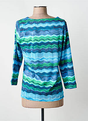 Tricou mâneci 3/4 mâneci 3/4 albastru RABE femeie
