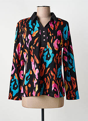 Polo negru GUY DUBOUIS femeie