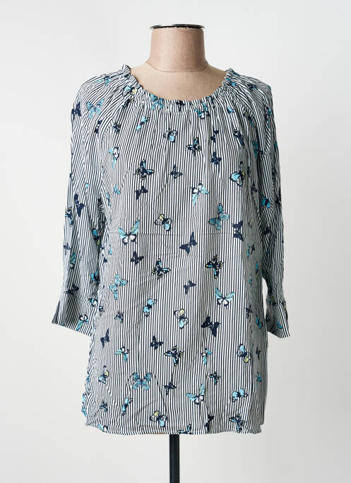 Tunică mâneci lungi albastru FRANK WALDER femeie