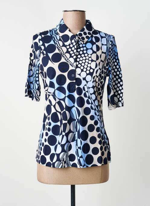 Polo albastru BARBARA LEBEK femeie