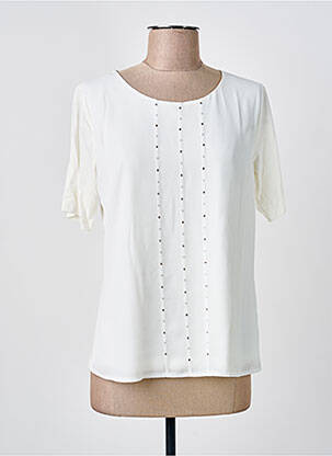 Tricou alb FRANK WALDER femeie