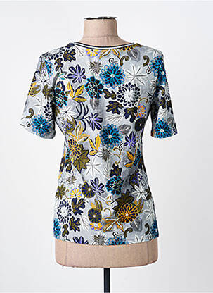 Tricou imprimeu fantezie mâneci scurte albastru BETTY BARCLAY femeie