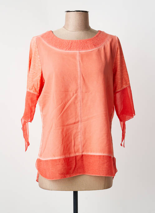 Top portocaliu CAPUCCINO femeie