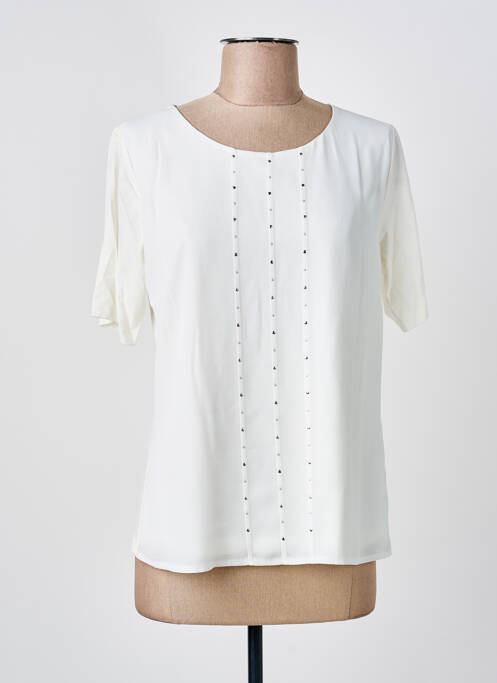 Tricou alb FRANK WALDER femeie