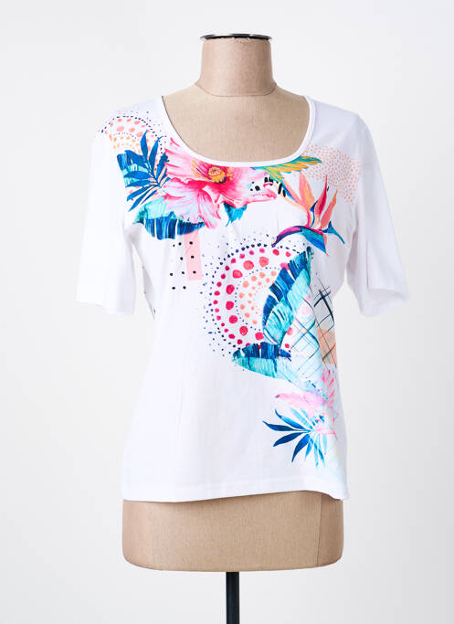 Tricou alb GUY DUBOUIS femeie