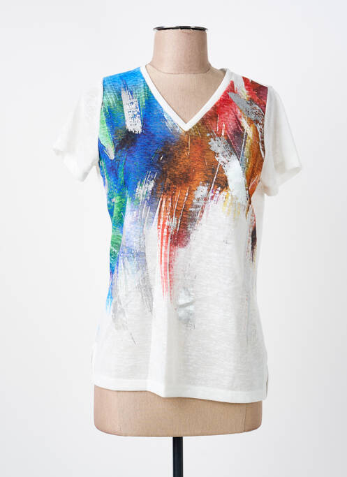 Tricou alb GUY DUBOUIS femeie