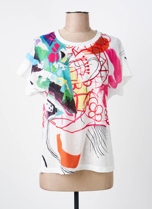 Tricou alb MERI & ESCA femeie