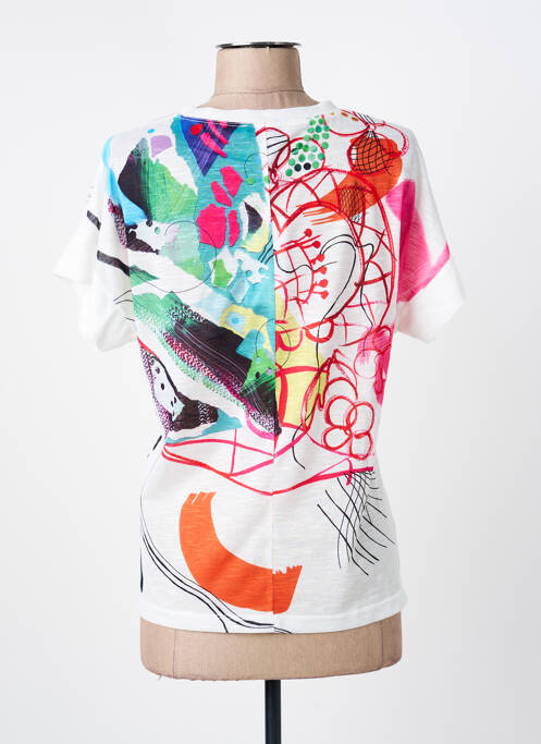 Tricou alb MERI & ESCA femeie