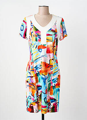 Rochie midi alb GUY DUBOUIS femeie