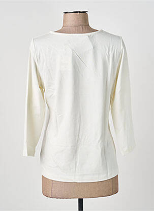 Tricou mâneci 3/4 mâneci 3/4 alb RABE femeie