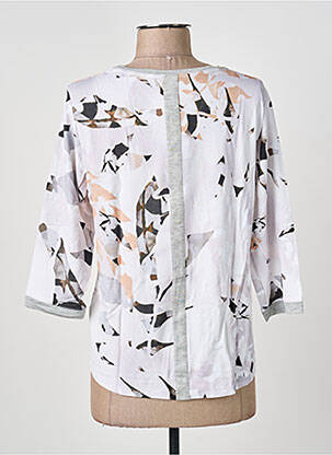 Tricou mâneci 3/4 mâneci 3/4 alb THOMAS RABE femeie