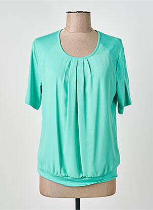 Tricou mâneci lungi mâneci lungi verde FRANK WALDER femeie