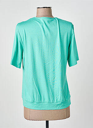 Tricou mâneci lungi mâneci lungi verde FRANK WALDER femeie