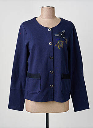 Jachete casual guler rotund albastru BETTY BARCLAY femeie