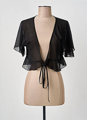 Bolero mâneci scurte negru MYSTERY BY PSF femeie